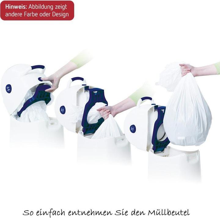 Produktbild Diaper Champ Windeleimer Large 80 l Silber/Weiss