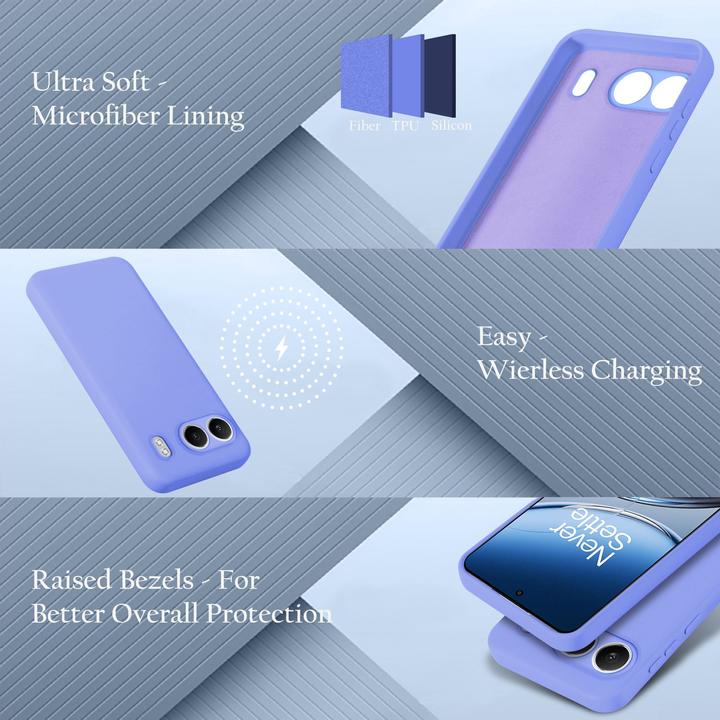 Actual product image Cadorabo Case for OnePlus Nord 4 TPU Liquid Silicone Cover (OnePlus Nord 4)