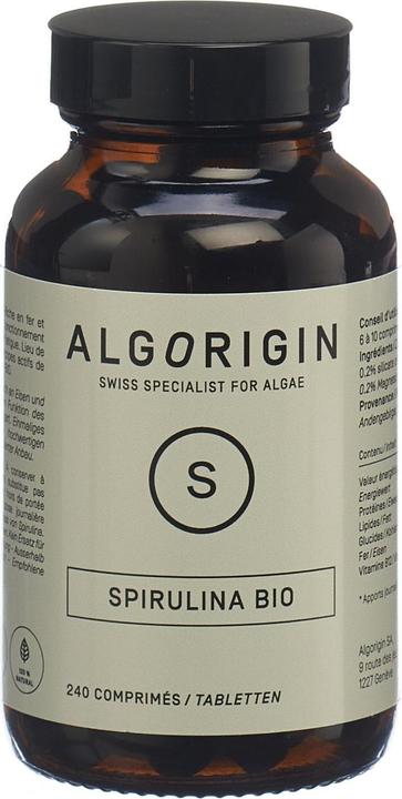 Immagine prodotto Algorigin Spirulina Organic Tabl (240 Pezzo/i, Pillole, 264 g)