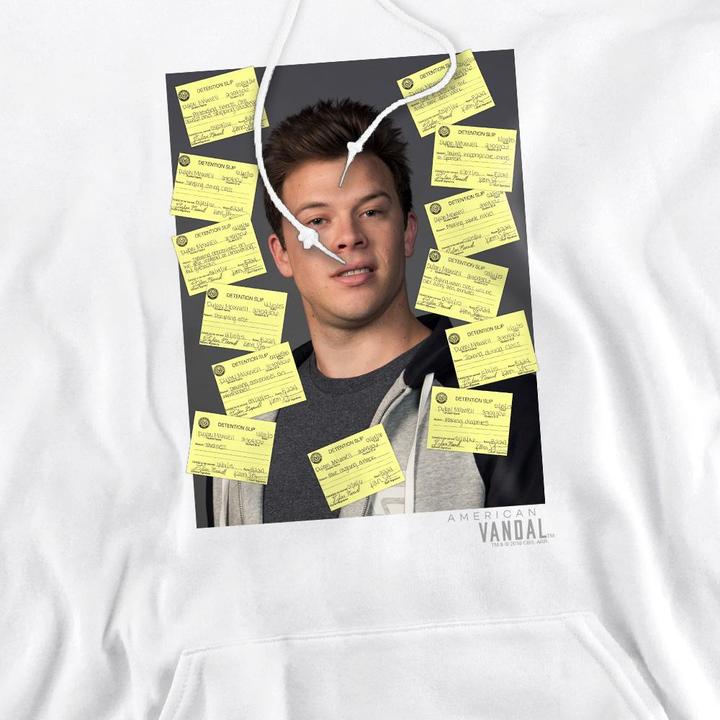 Actual product image American Vandal Mens Detention Hoodie (L)
