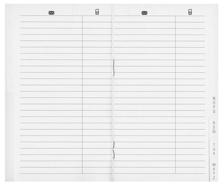 Immagine prodotto Biella Registro degli indirizzi di Parigi 0853408.0 7,5x12,6cm (A6)
