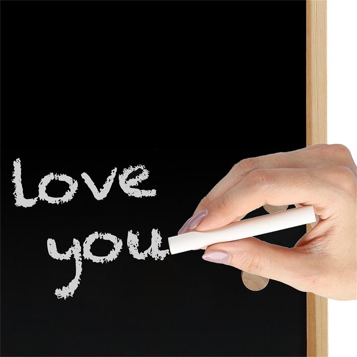 Actual product image Zeller Present Chalkboard/magnetic board, metal/pine (Combination board, 40 x 30 cm)