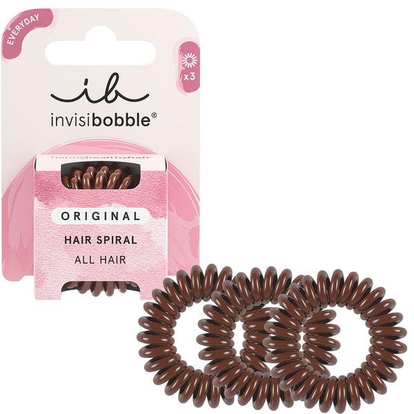 Image du produit Invisibobble Attaches de cheveux Original pretzel brown 3 pcs (Élastiques à cheveux)