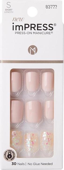 Immagine prodotto KISS imPress Dorothy (Unghie artificiali, Beige, Glitter)