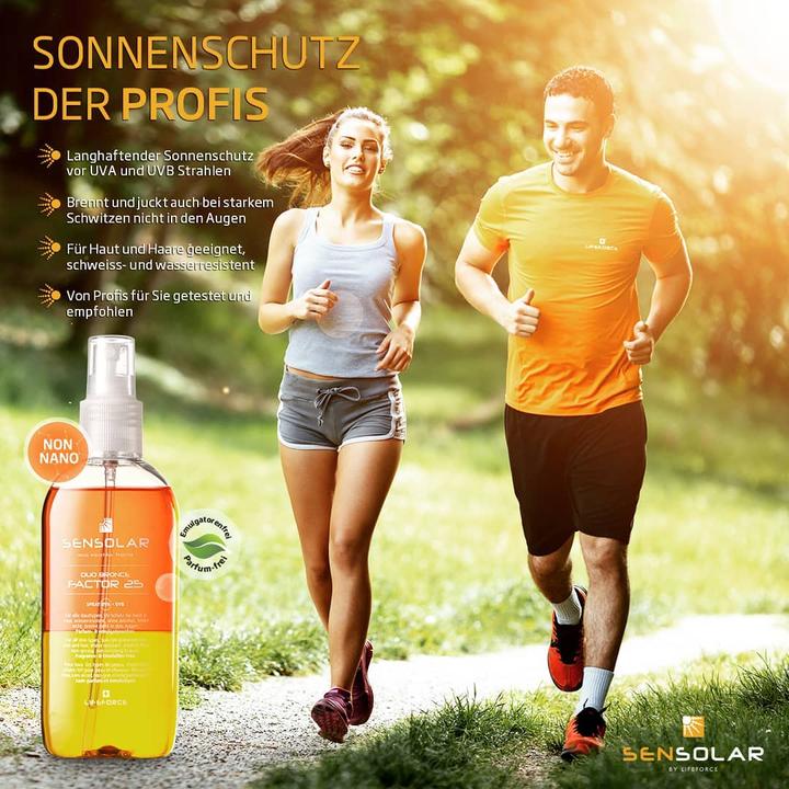 Actual product image Sensolar Sun protection (Sun spray, SPF 25, 100 ml, 118 g)