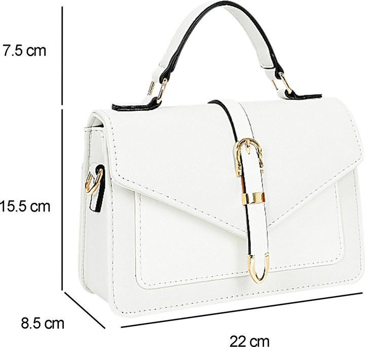 Actual product image Gallantry C-0160-1-WHITE Clutch
