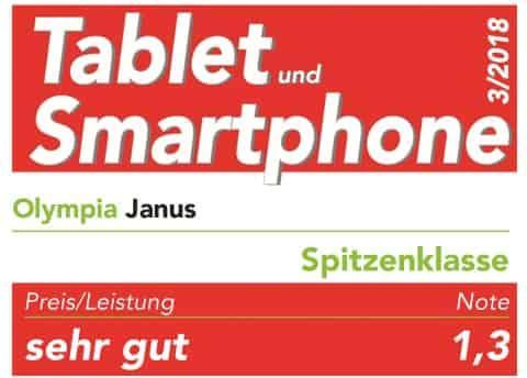 Actual product image Olympia Mobile phone Janus black with extra-large keys (2.40", 2G)