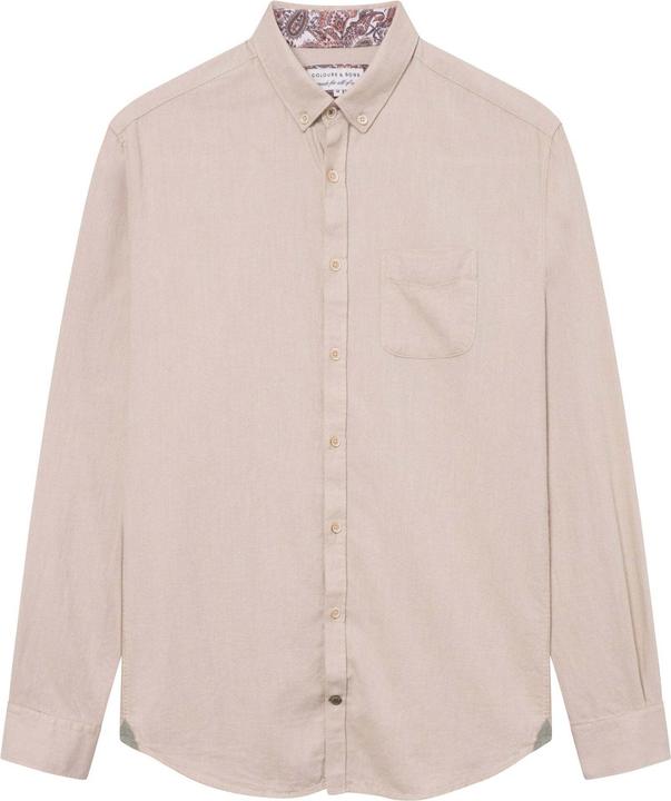 Produktbild Colours & Sons Langarmhemd Shirt Brushed Twill (L)