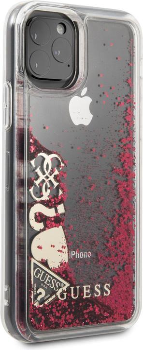 Actual product image Guess Hard Cover Glitter Hearts (Apple iPhone 11 Pro)