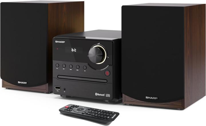 Produktbild Sharp XL-B512(BR) Home-Stereoanlage Heim-Audio-Mikrosystem (Bluetooth, CD Player, 2x 22 W)