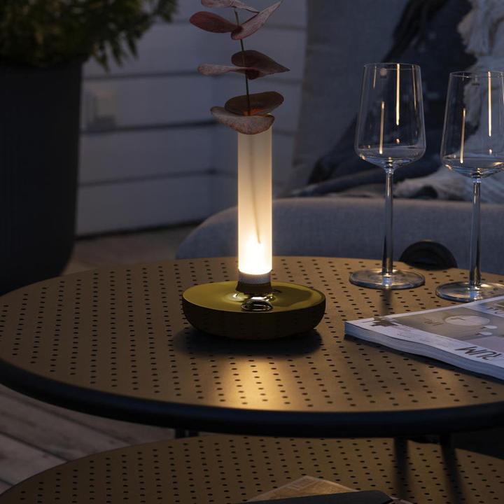 Produktbild Konstsmide Akku-LED Vase Biarritz goldfarben Indoor/Outdoor 7827-803 (54 lm)