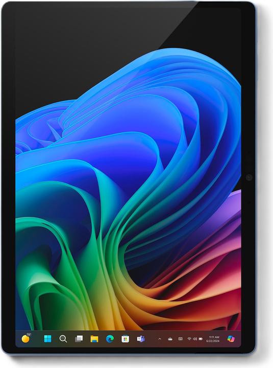 Produktbild Microsoft Surface Pro – Copilot+ PC (mit Netzteil) – 11. Edition (13", Snapdragon X Elite X1E-80-100, 16 GB, 512 GB, Ohne Tastaturlayout)