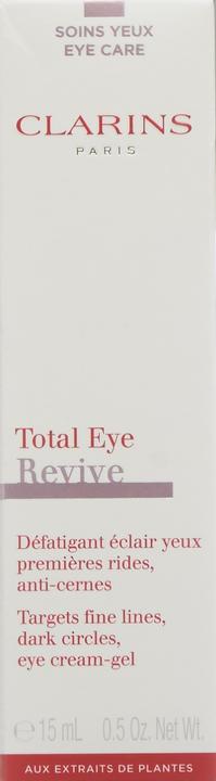 Image du produit Clarins Total Eye Rev (Gel, 15 ml, Journée)