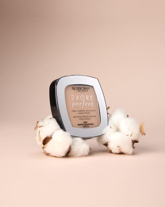 Produktbild Deborah Milano 24ore Perfect Compact Powder 02 9 g (Rose)