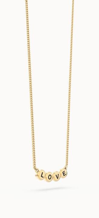 Produktbild MTM Love Letters Necklace (Messing, 18k Gold, 43 cm)