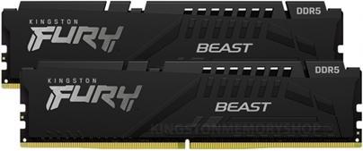 Produktbild Kingston Fury Beast (2 x 16GB, 5200 MHz, DDR5-RAM, DIMM)