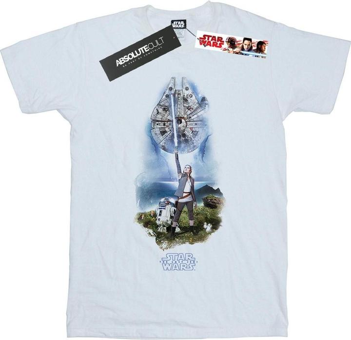 Image du produit Star Wars - T-shirt THE LAST JEDI REY LIGHTSABER - Garçon (152, 158)