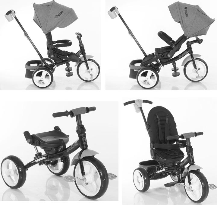 Produktbild Lorelli Tricycle Jaguar 4 in 1 Faltdach