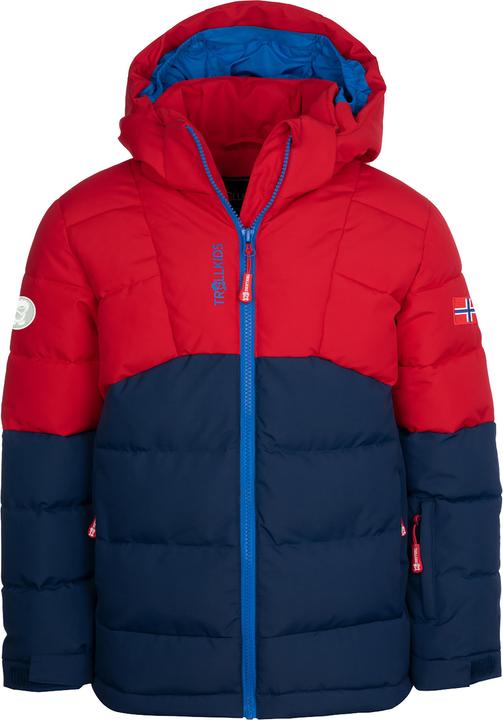 Bright Red, Mystic Blue, Medium Blue