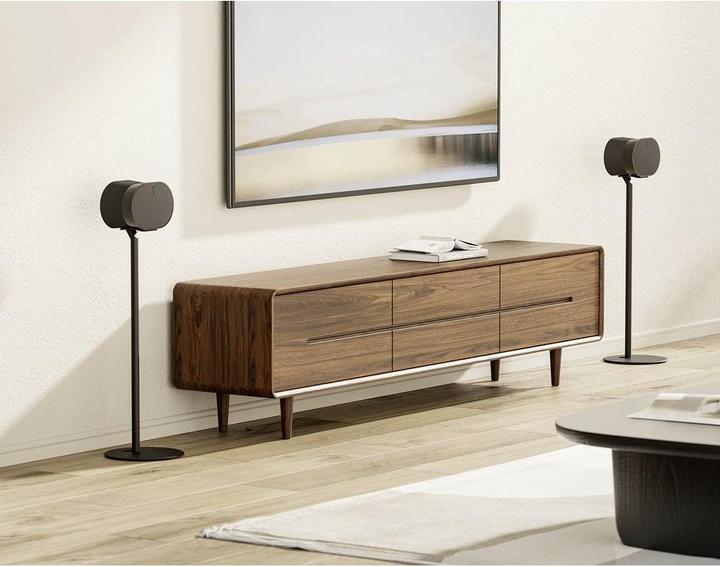 Actual product image myWall Load: 5 kg, height: 714 mm, content: 2 pieces, black (Set, Stand)