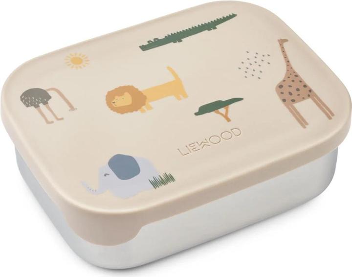 Liewood Children's lunch box Arthur Safari Sandy Mix