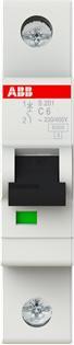Immagine prodotto ABB Interruttore automatico S200 6A 1-P tipo C 6kA