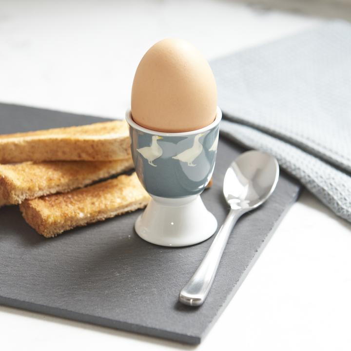 Produktbild Kitchen Craft KitchenCraft Porcelain Egg Cup, Goose Design, Labelled