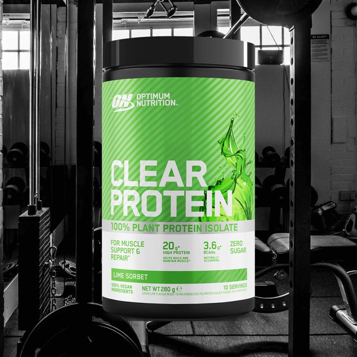 Actual product image Optimum Nutrition Clear Vegan Protein (Lime, sorbet, 1 pcs., 280 g)