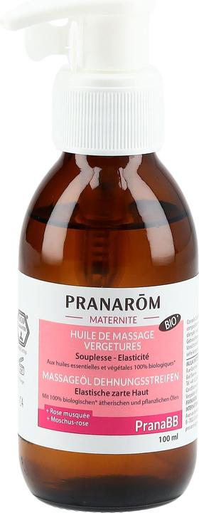 Image du produit Pranarom PranaBB Schwangerschaft Massageöl Dehnungsstreifen Bio (100 ml)