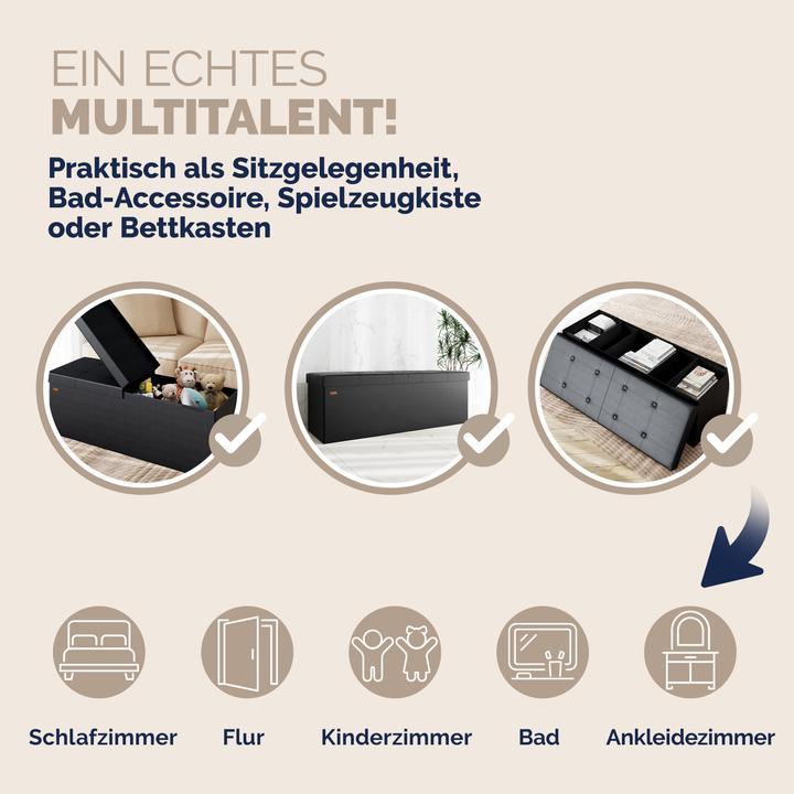 Image du produit Casaria Banquette (115 cm)
