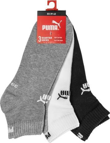 Produktbild Puma Elements Unisex Plain Quar Socken (43 - 46)