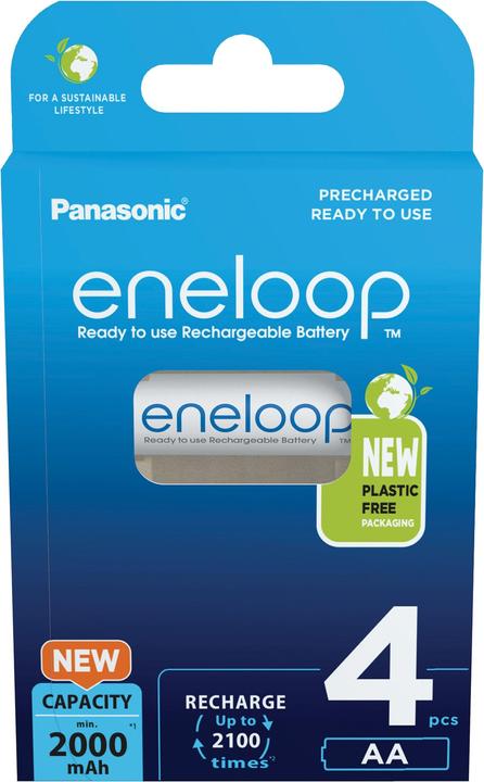 Actual product image Panasonic Eneloop (4 pcs., AA, 2000 mAh)