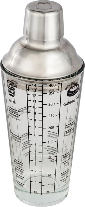 Produktbild Xavax Shaker Cocktail-Shaker aus Glas, 400 ml (Cocktail Shaker)