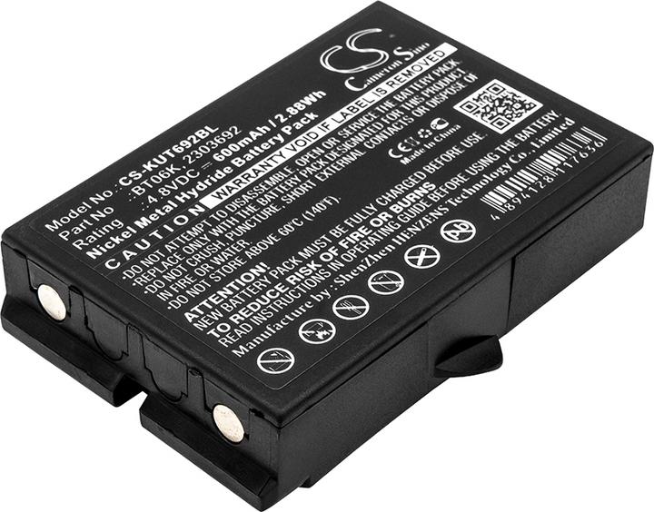 Image du produit NoName Batterie de commande à distance Crane pour IKUSI BT06K, RAD-TS etc. 600mAh, 4.8V (1 pcs, Spécifique à l'appareil, 600 mAh)