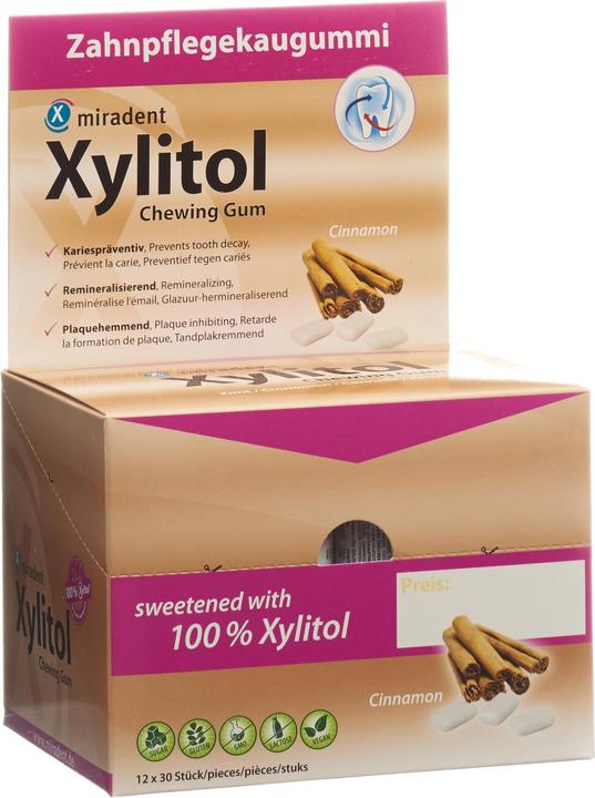 Actual product image Miradent Xylitol (Chewing gum)