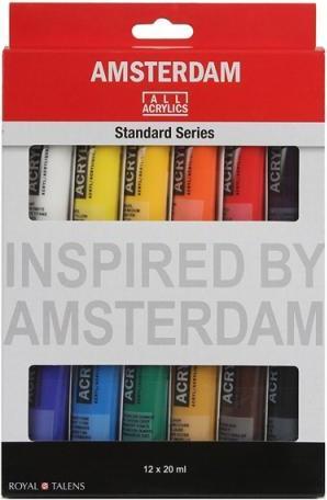 Image du produit Amsterdam Set de démarrage pour la peinture acrylique (Multicolore, 20 ml)