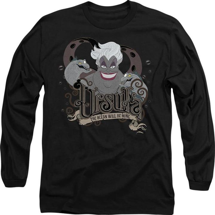 Immagine prodotto The Little Mermaid Ocean Will Be Mine Maglietta Ursula Adulto Unisex (XL)