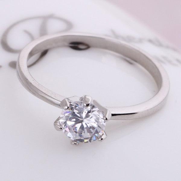 Image du produit Hermex Bague en or RGP avec zirconium - Or T. 54 (54)
