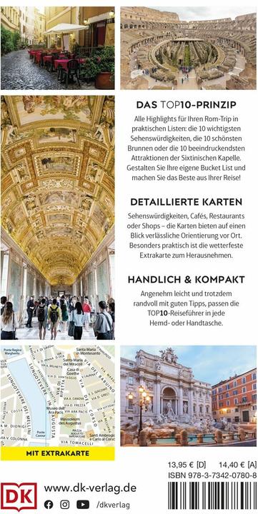 Image du produit TOP10 Reiseführer Rom (Allemand, Jeffrey Kennedy, Reid Bramblett, 2024)