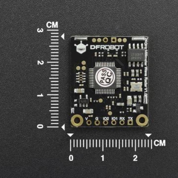 Actual product image DFRobot mmWave radar detection persons presence up to 9m