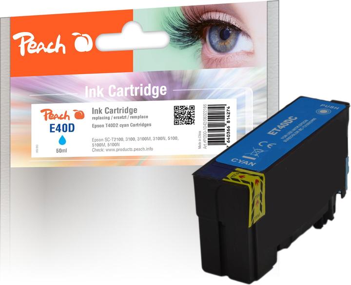 Actual product image Peach Spar Pack XL Tintenpatronen kompatibel zu Epson T04B1, T04B2, T04B3, T04B4