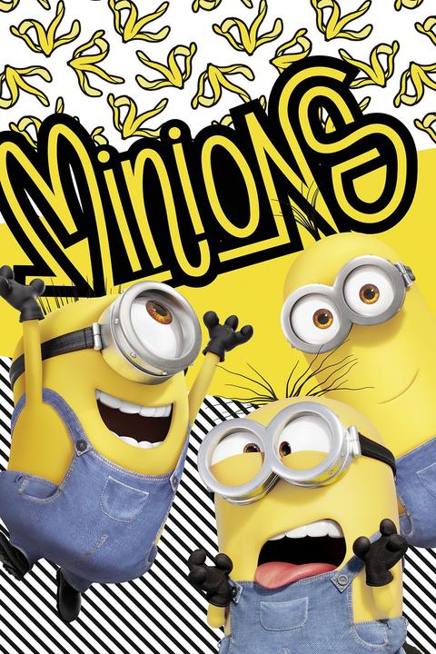 Image du produit NoName Minions couverture polaire Banana couverture douillette 100 x 150 cm couverture douce (100 x 150 cm)