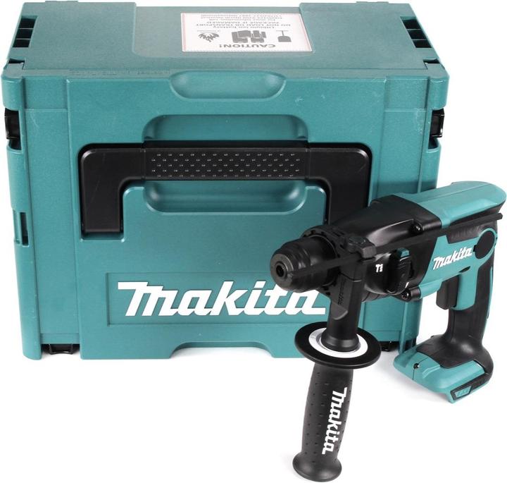 Image du produit Makita DHR 165 ZJ Marteau perforateur sans fil 18 V Li-Ion 1,3 joule Solo en Makpac - sans batterie, sans (Fonctionnement sur batterie)