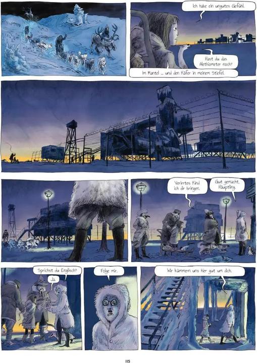 Actual product image Der goldene Kompass - Die Graphic Novel (German, Philip Pullman, 2019)