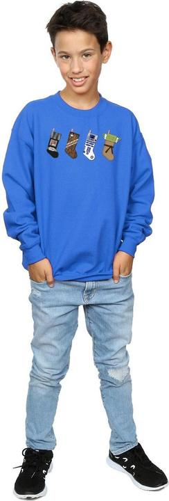 Actual product image Star Wars Boys Christmas Stockings Sweatshirt (152, 158)