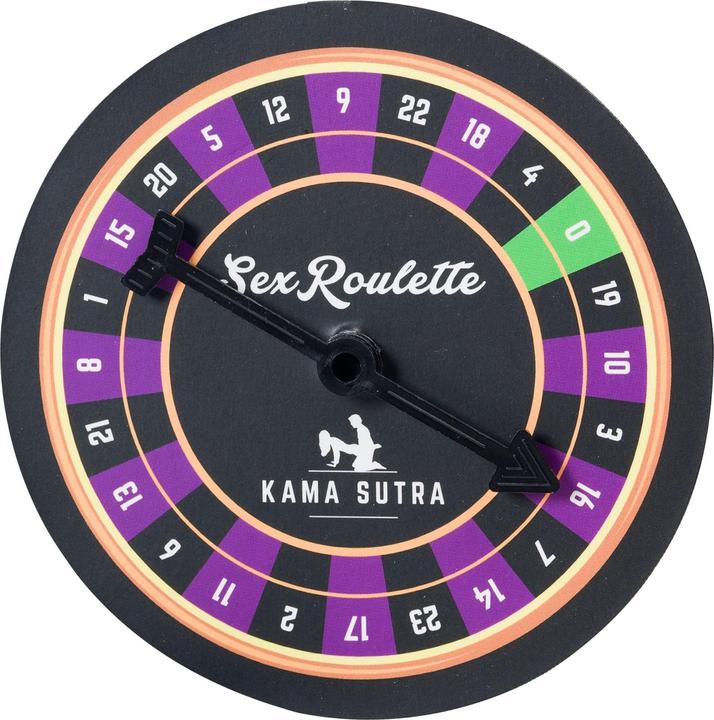 Productafbeelding Moodzz Sex Roulette Kamasutra (Diverse, Engels, Duits, Frans, Spaans, Zweeds, Italiaans, Pools, Russisch, Noors, Nederlands)