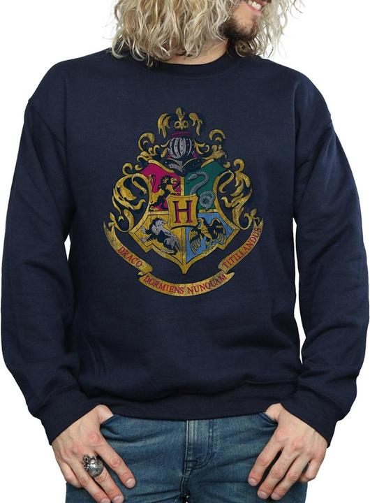 Immagine prodotto Felpa in cotone con stemma di Hogwarts (L)