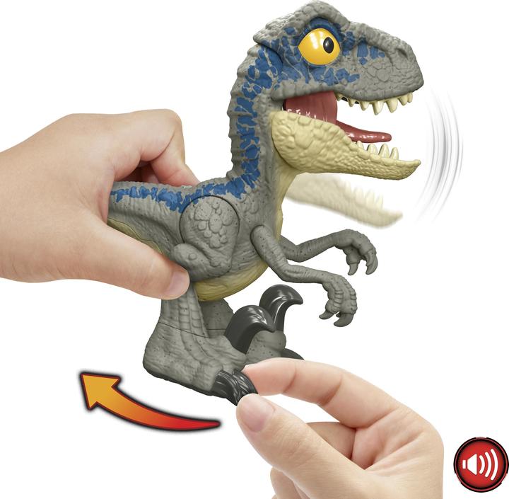 Image du produit Jurassic World Mega Roar Velociraptor