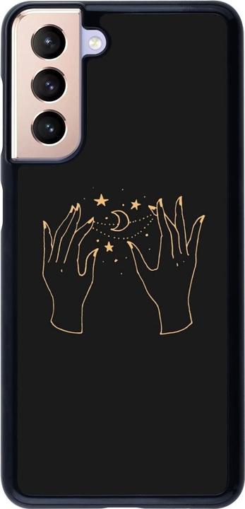 Actual product image PhoneLook Cover Grey magic hands (Samsung Galaxy S21 5G)