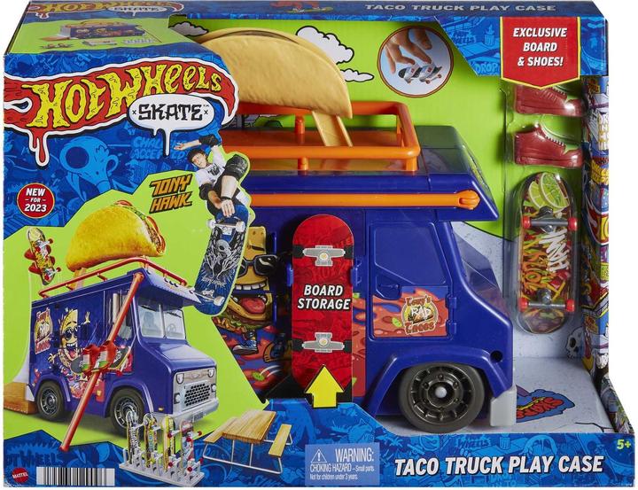 Actual product image Hot Wheels Skate™ Taco Truck Play Case